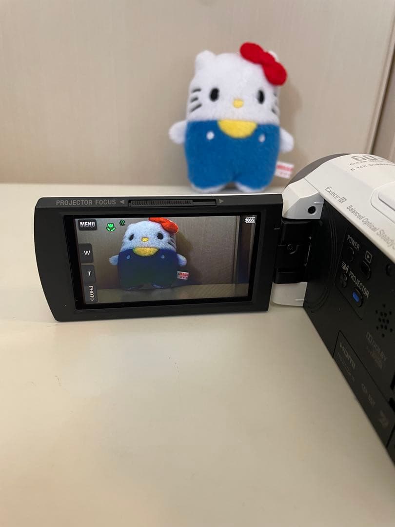 動作確認済み　SONY HDR-PJ540 ビデオカメラ 本体 三脚付き