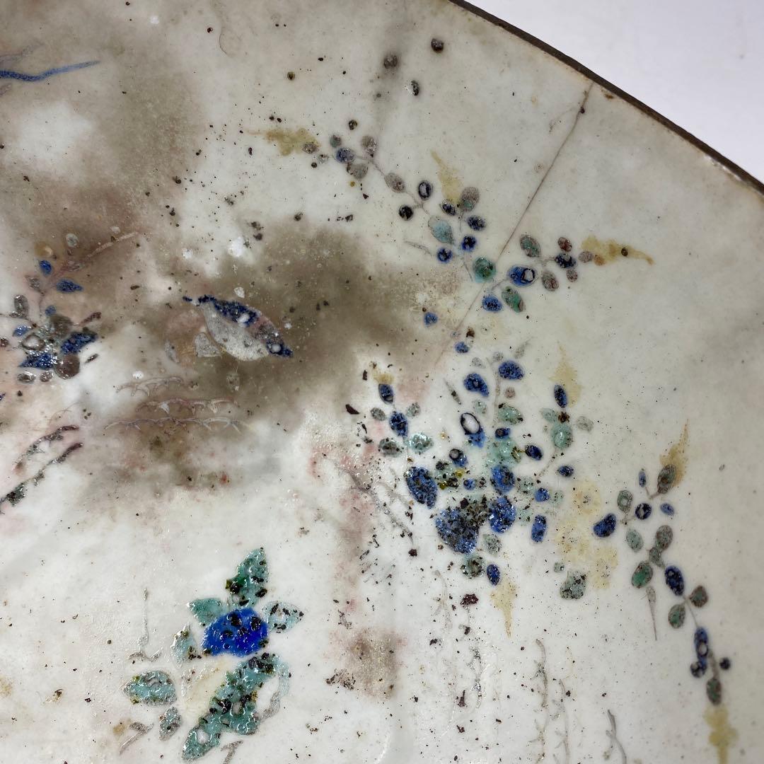 専用　江戸中期　柿右衛門八角鉢　幅約21.5㎝　東Y7-0312③タカチ