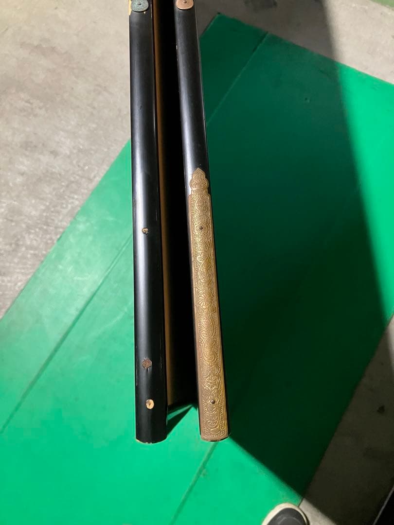 胴当世素掛　緋縅　金屏風