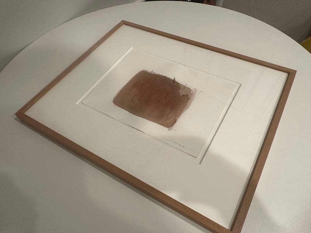 希少品】周豪 Zhou Hao drawing 絵画 版画 リトグラフ 額付き