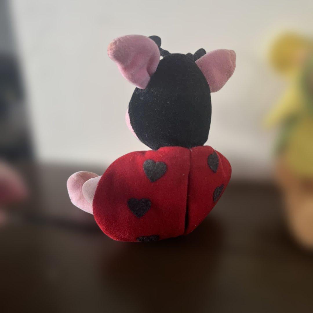 【希少】ディズニー プーさん ぬいぐるみ 3体セット てんとう虫 ひまわり 蝶々