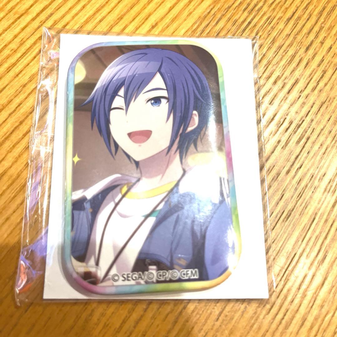 プロセカ カイト KAITO ビビバス スクエア缶バッチ - メルカリ