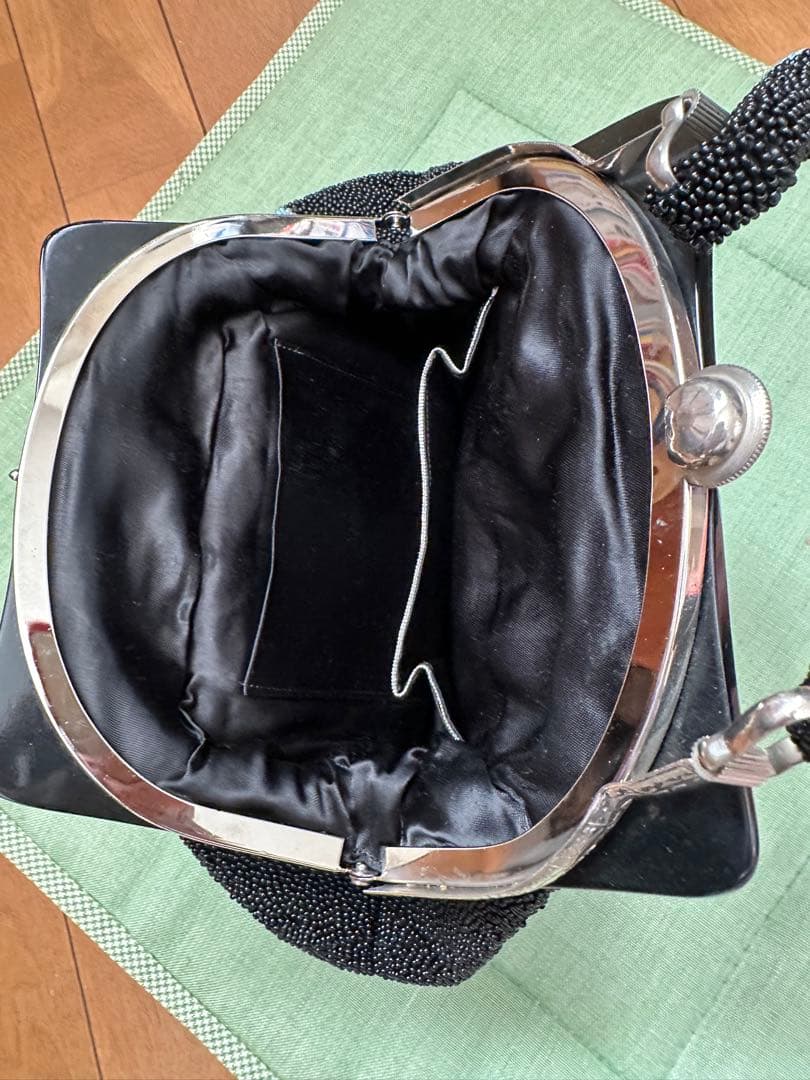 花柄ビーズ刺繍　ハンドバック　和装／洋装　小物