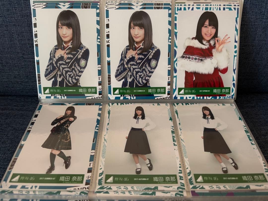 織田奈那(欅平46) HUSTLE PRESS 直筆サイン入りチェキ 欅坂46 織田奈那