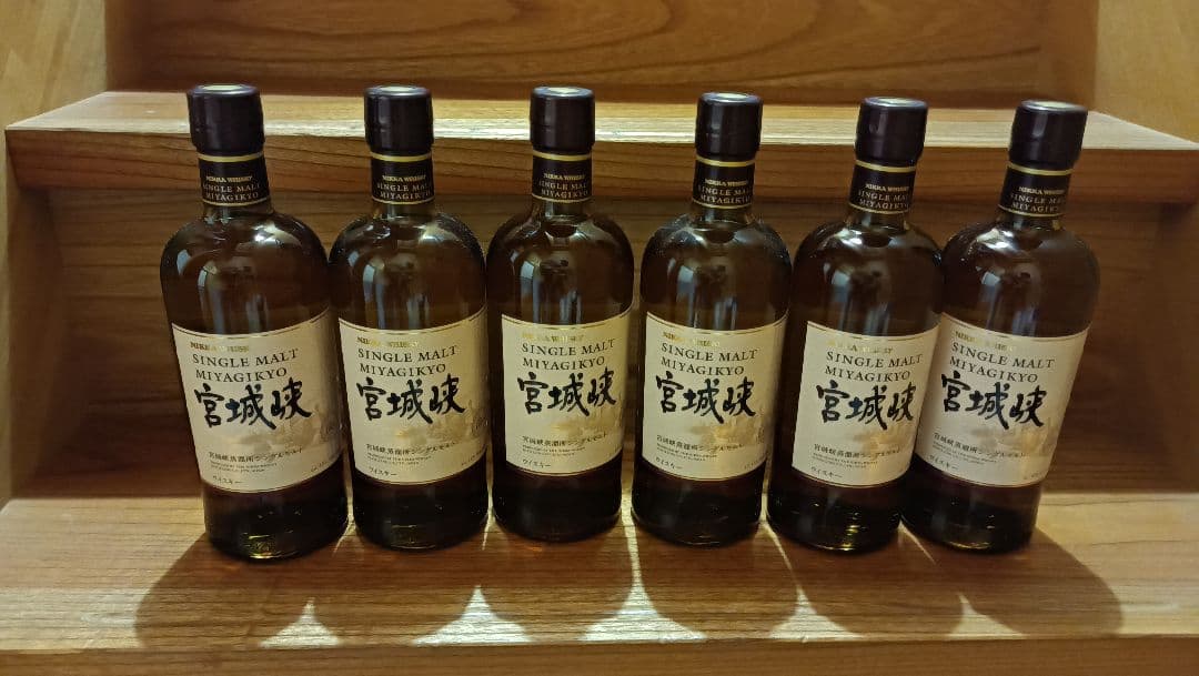 宮城峡 6本セット ニッカウヰスキー竹鶴6本セット ニッカウイスキー宮城峡
