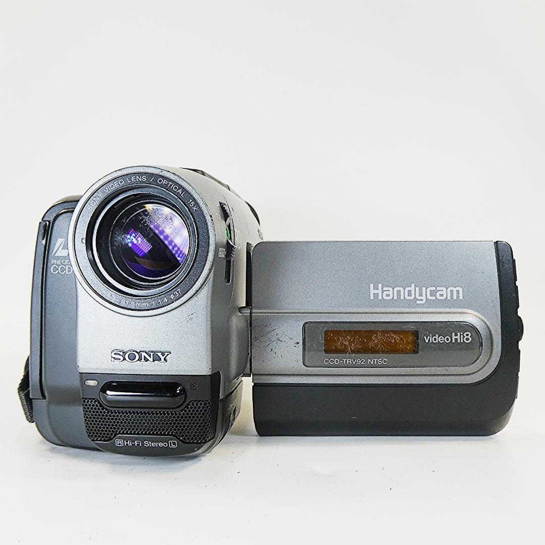 動作良好ソニー CCD-TRV92 VideoHi8ビデオカメラ DVD化に最適