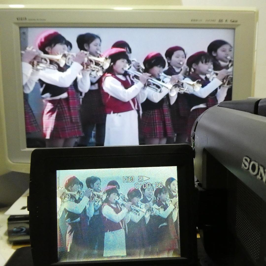 動作良好ソニー CCD-TRV92 VideoHi8ビデオカメラ DVD化に最適