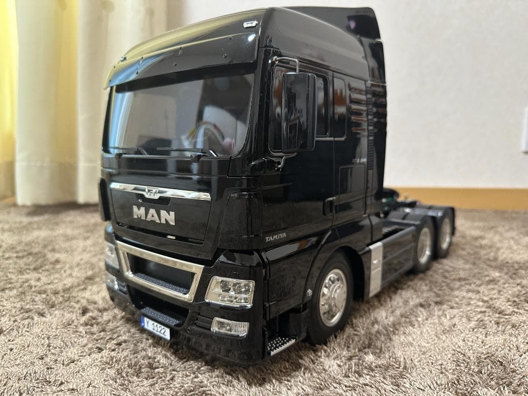 タミヤ1/14トレーラーヘッドMAN 6×4(フルオペレーション) - メルカリ