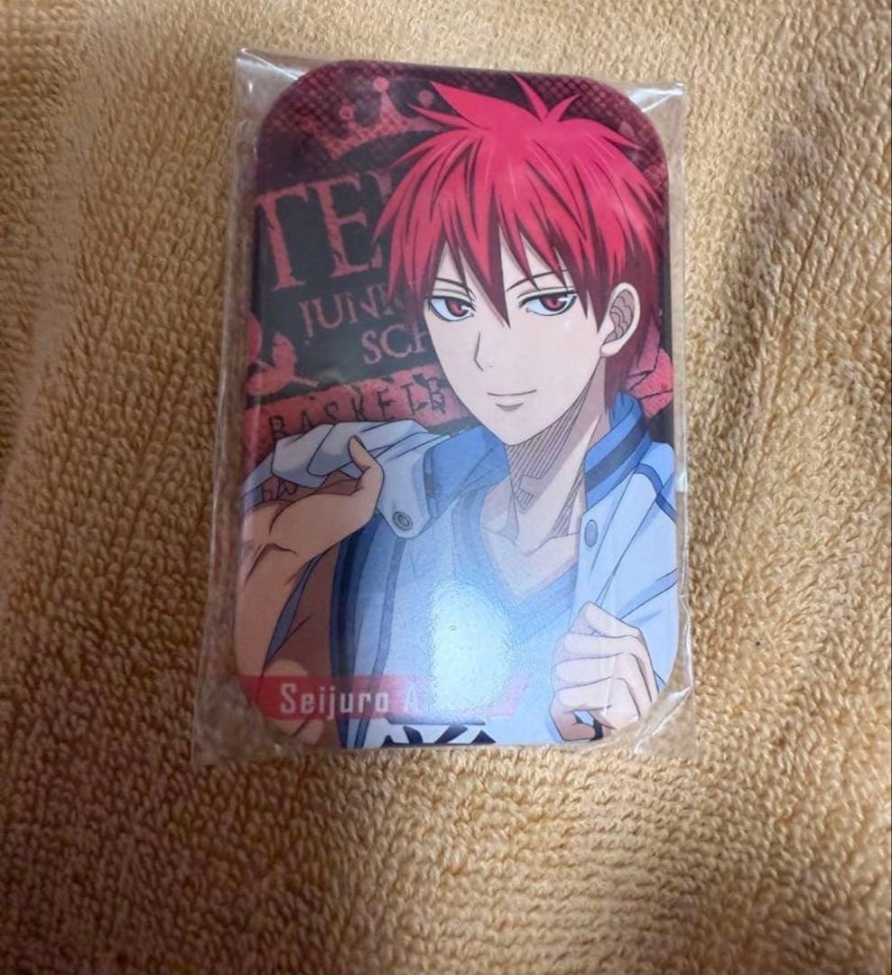 黒子のバスケ エンスカイ 帝光中 スクエア缶バッジ 赤司征十郎 黒子のバスケ エンスカイ 帝光中 スクエア缶バッジ 赤司征十郎