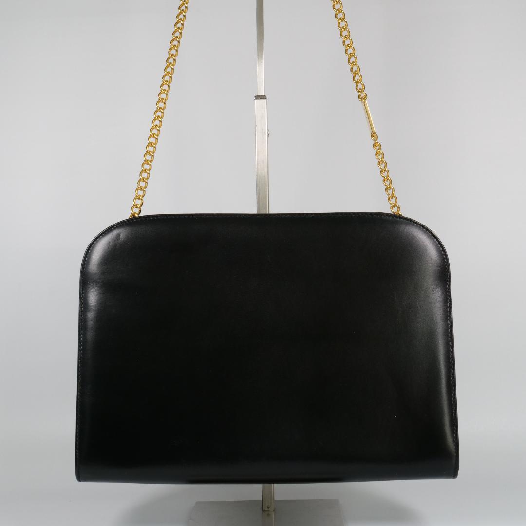 極美品✨サルヴァトーレフェラガモ ショルダーバッグ ガンチーニ チェーン 黒
