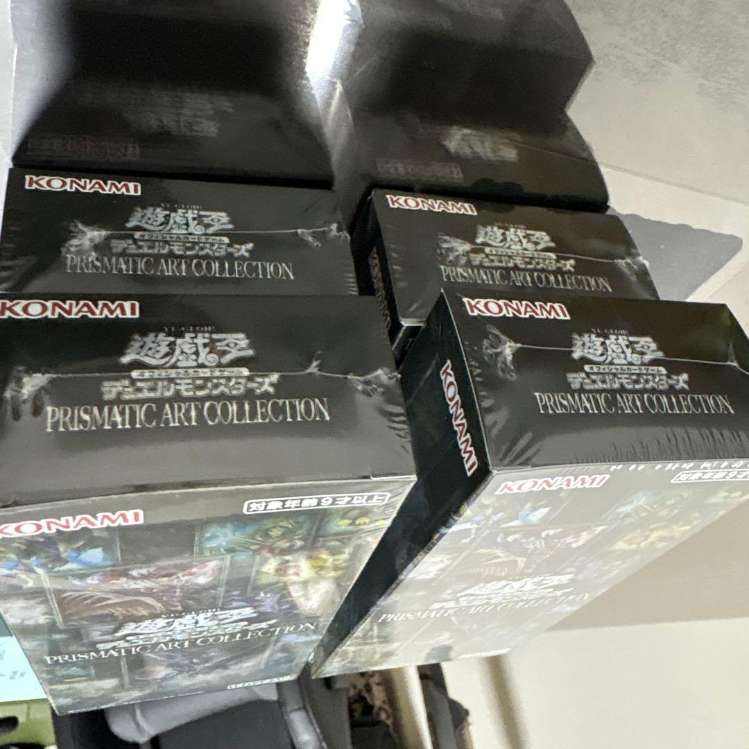 遊戯王 PRISMATIC ART COLLECTION 未開封 4BOX