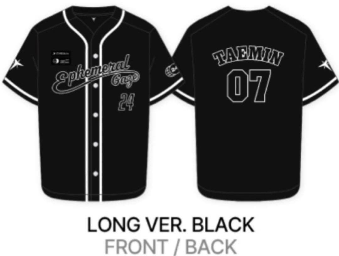 SHINee テミン ソロ ソウルコン ユニフォーム 黒ショート