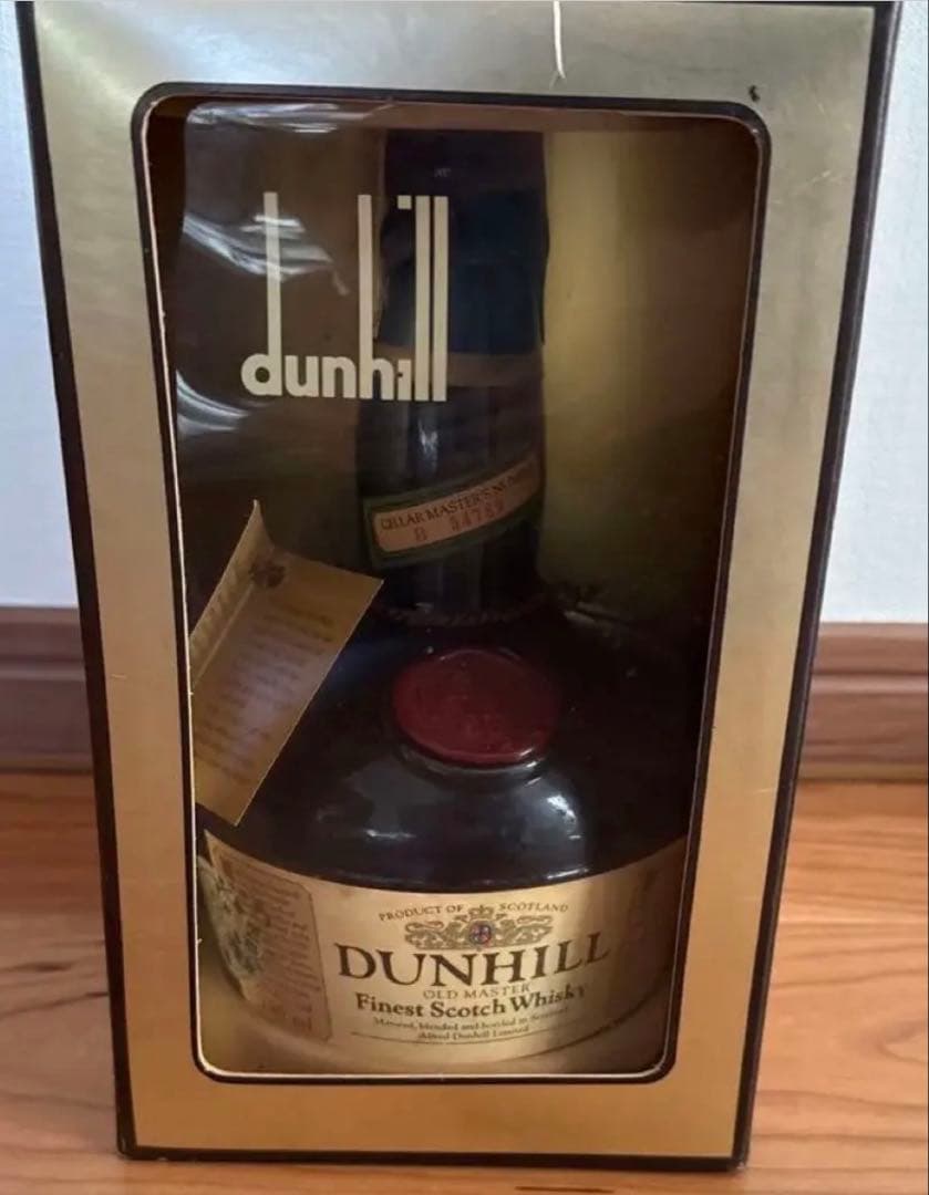 dunhillヴィンテージウイスキー750ml 43% ギフトボックス付き未開栓
