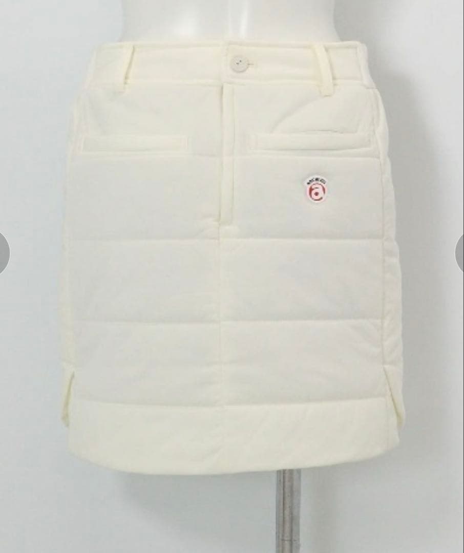 25AW 新作アルチビオ防風保温中綿キルトスカート