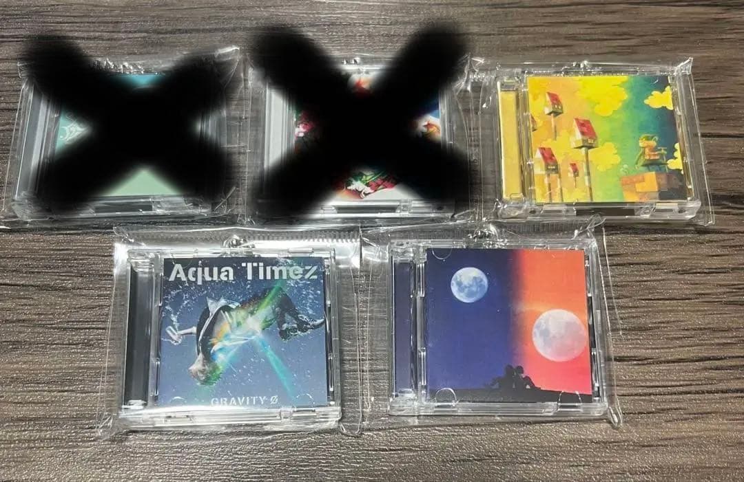 Aqua TimezミニチュアCDキーホルダー - メルカリ