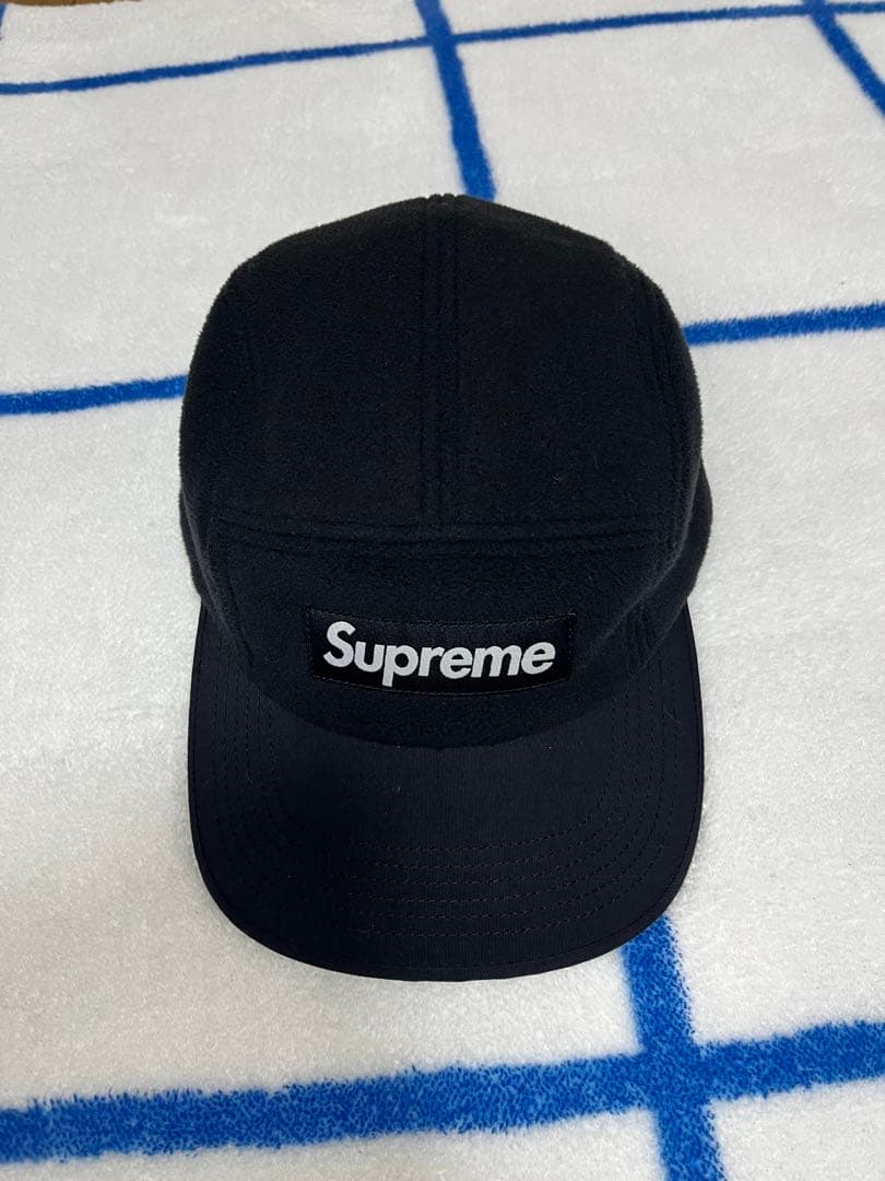 Supreme ブラックキャップ Polartec Supreme(シュプリーム) Polartec