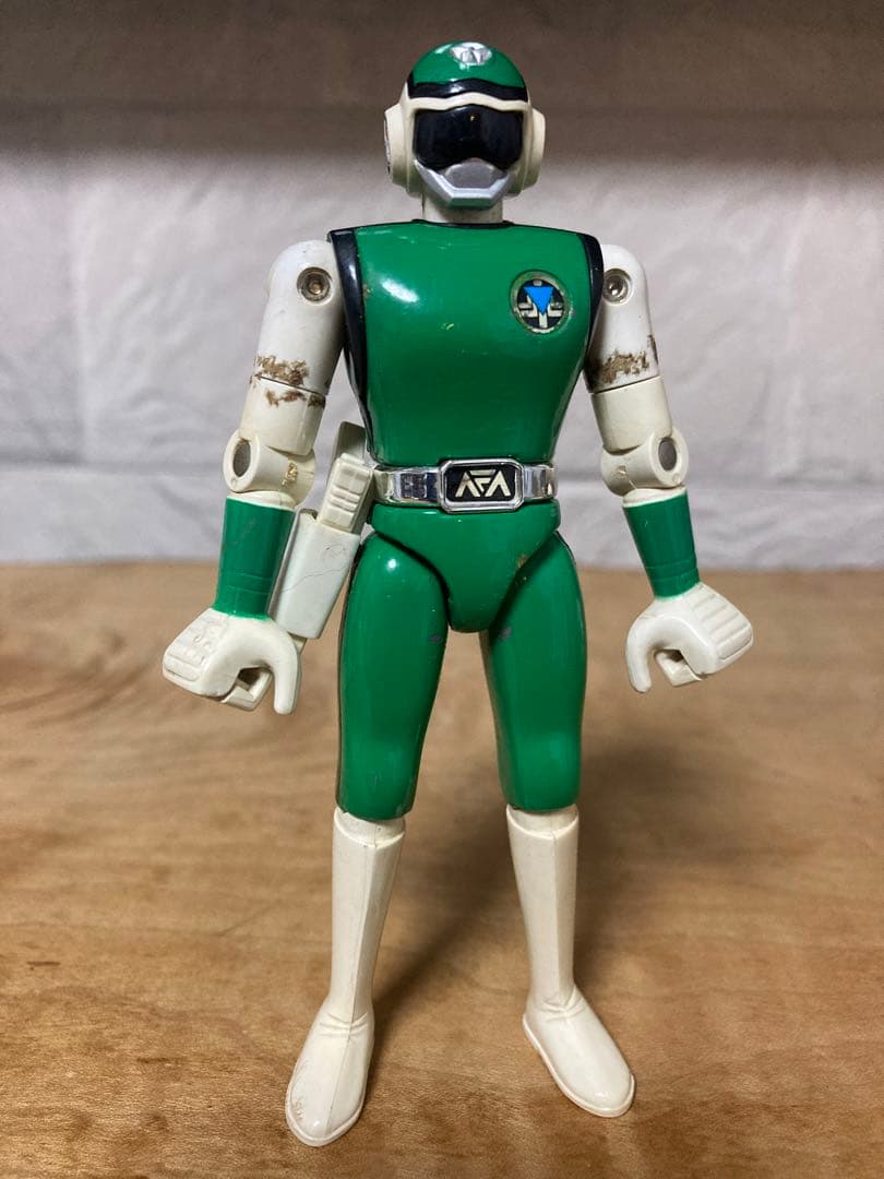 当時物ビンテージ 超合金 超新星フラッシュマン グリーンフラッシュ