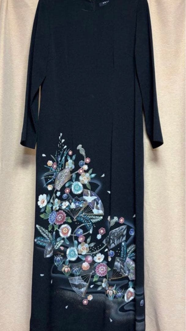 縮緬工房 セットアップ　留袖風ワンピース　ジャケット　ちりめんサイズ11