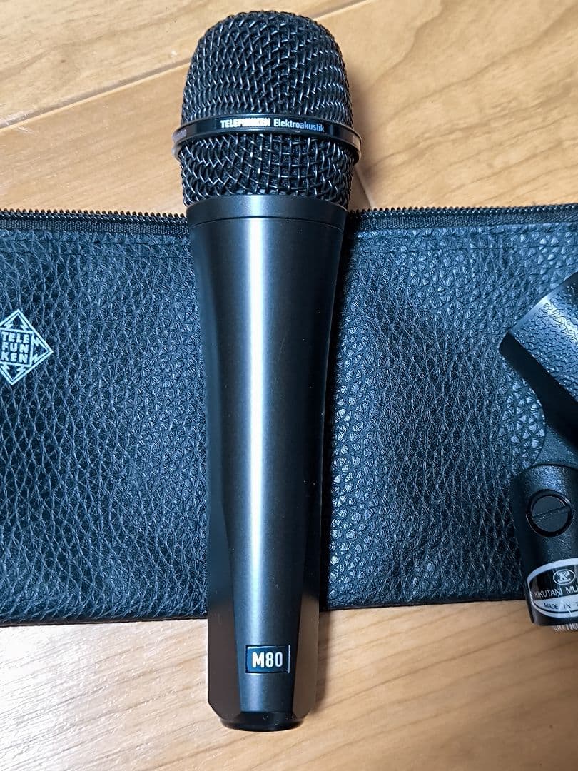超美品【TELEFUNKEN】M80 ダイナミックマイク ケース付き