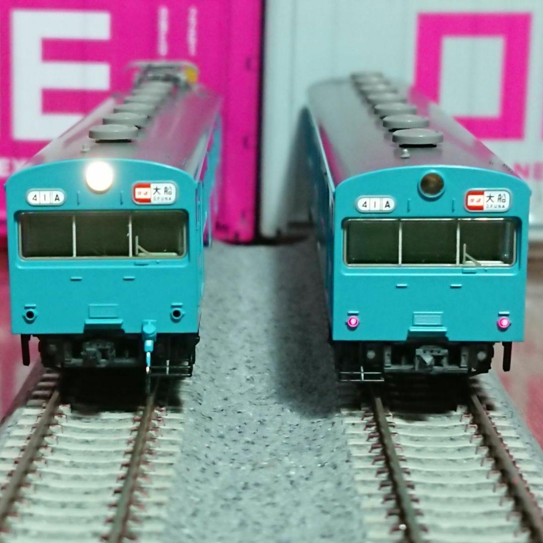 Nゲージ TOMIX 103系 スカイブルー 京浜東北線 クモハ+クハ組み込み