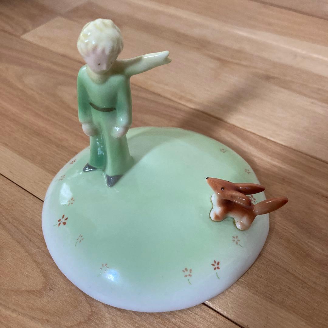 星の王子さま 置物 キツネとの会話 プレート セット 美術品
