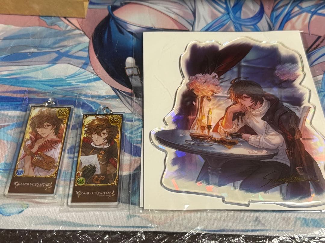 処分価格 グラブル 編成アクリルチャーム アナザーサンダルフォン