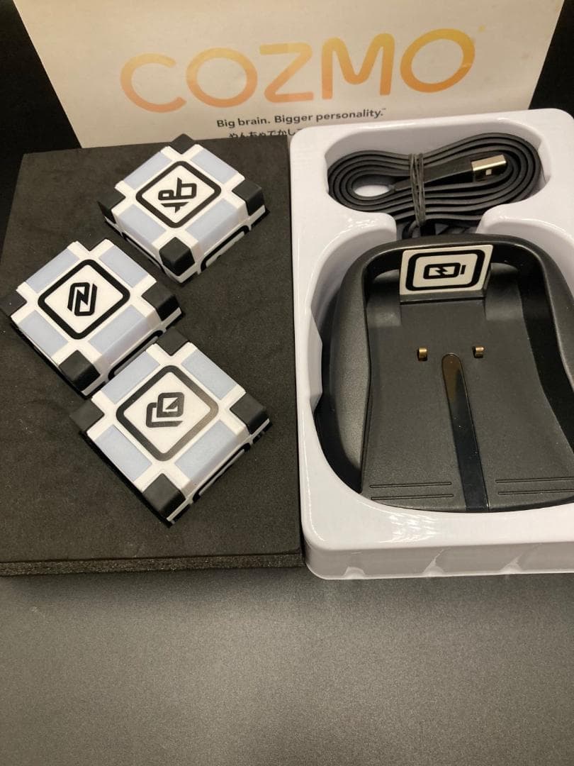 本体２台【完動美品D】COZMO (コズモ) AIロボット クリスマス