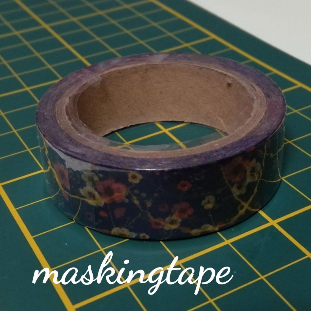 新品未開封 花 ボタニカル フラワー 華 ナチュラル マスキングテープ