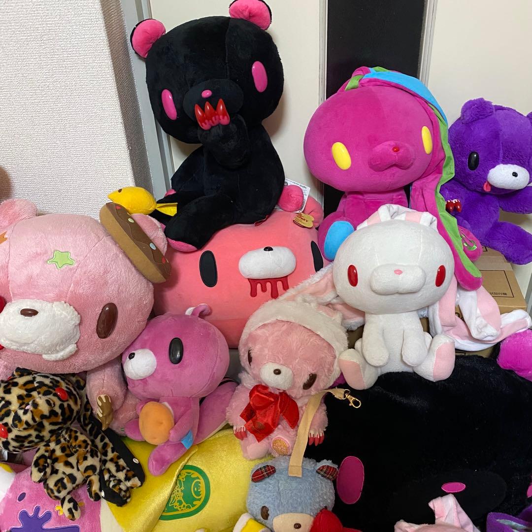 稀少 汎用うさぎ＆グルーミー チャックスGP ぬいぐるみキーホルダー