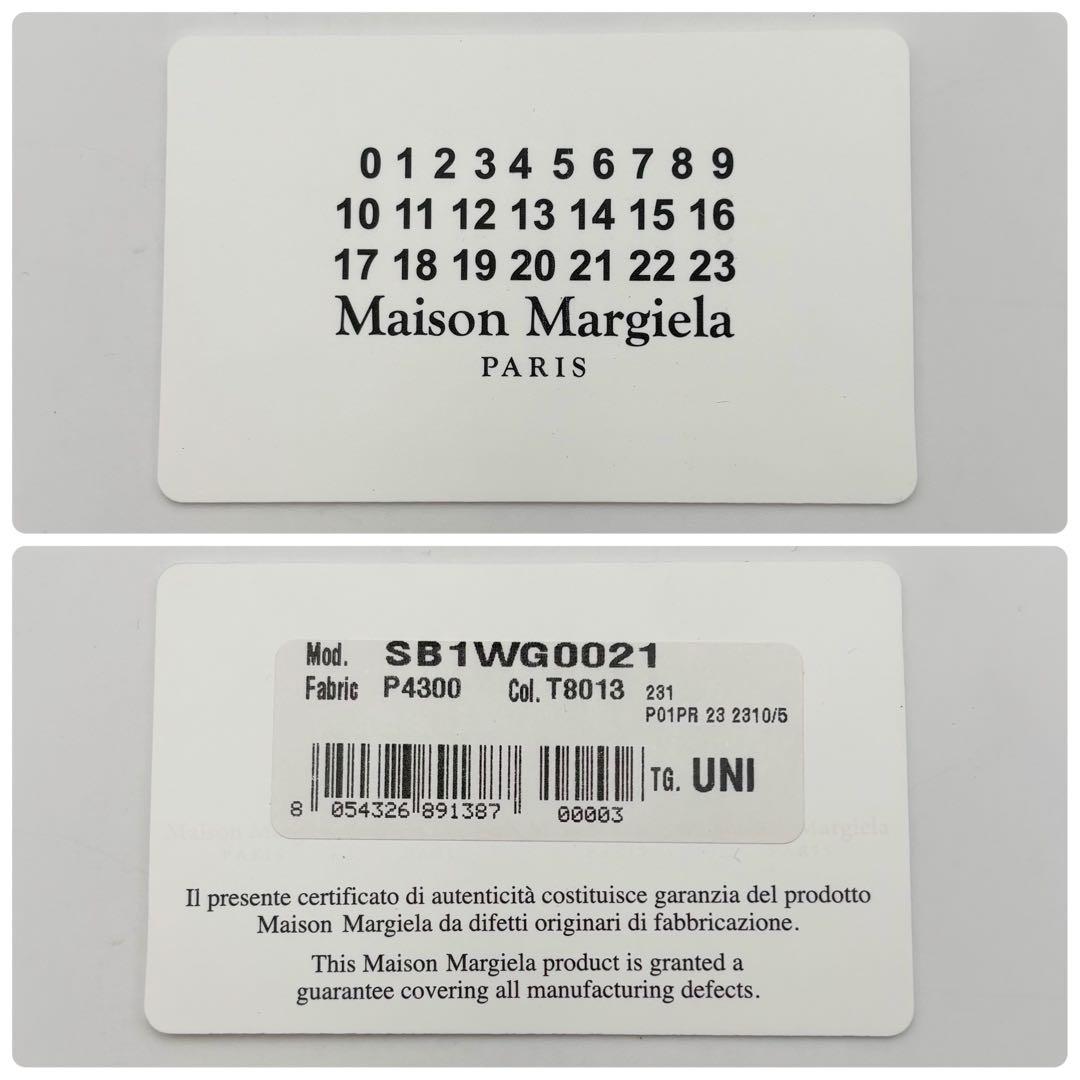 メゾンマルジェラ グラムスラム チェーンショルダーバッグ レザー ブラック