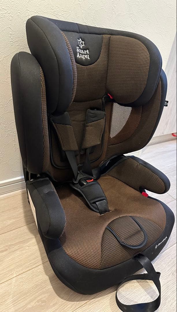 美品】スマートエンジェル ハーネスジュニア FIX-BR 取説付 isofix