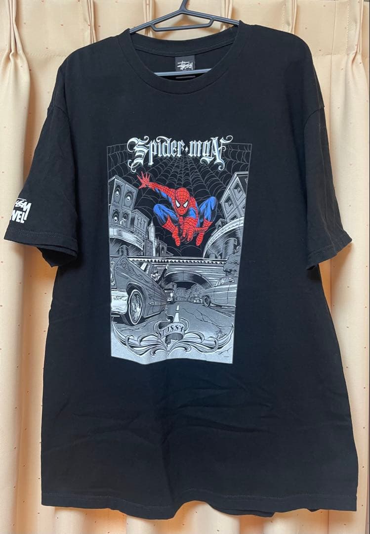 激レア】Stussy × MARVEL スパイダーマン Tシャツ