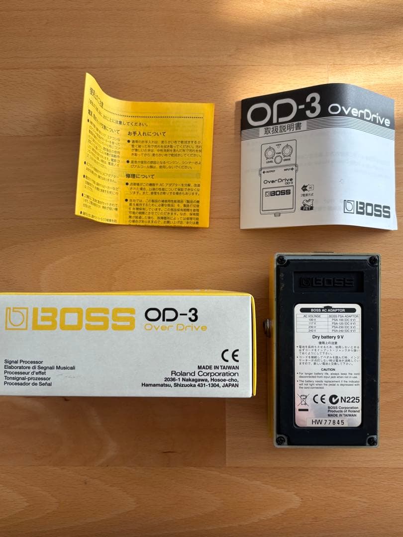 BOSS OD-3 オーバードライブエフェクター