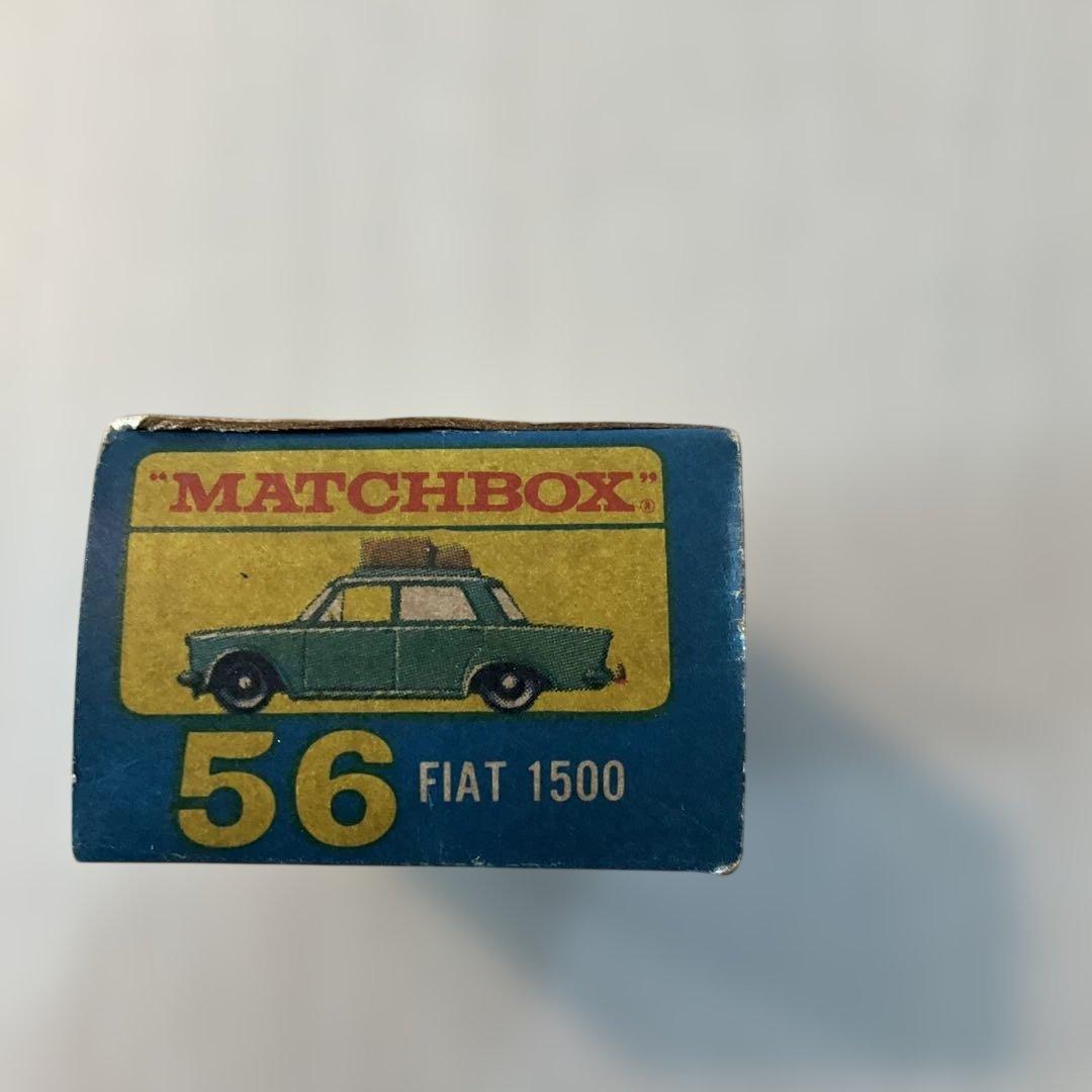 ミニカー マッチボックス 56 フィアット1500