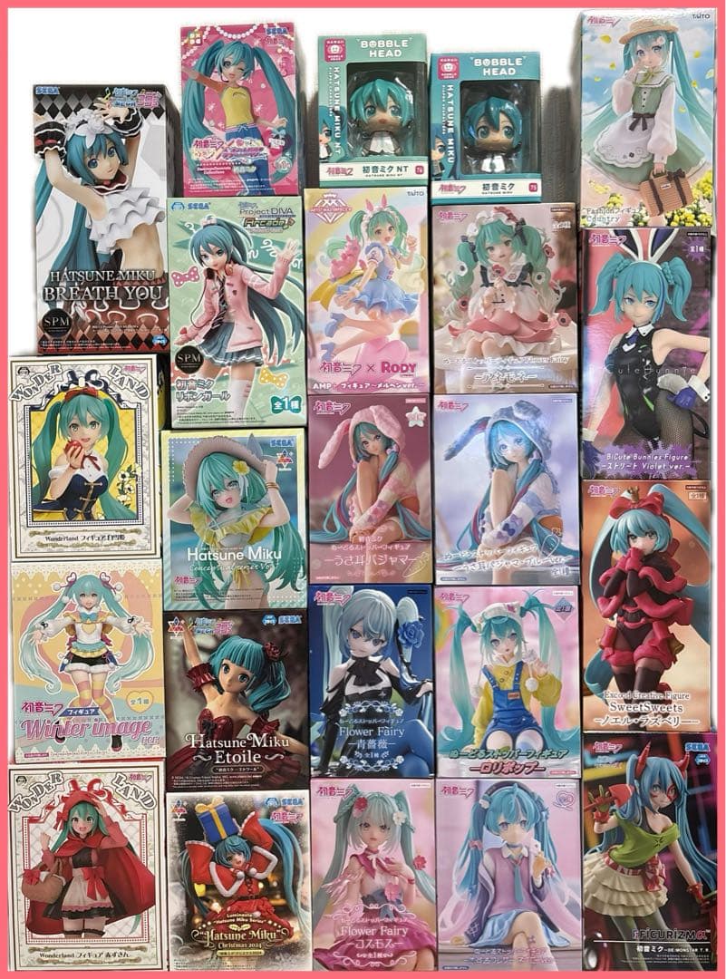 初音ミク フィギュア 23体 まとめ売り HATSUNE MIKU EXPO 2023 VR 公式
