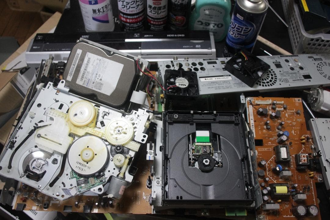 内部徹底清掃 Panasonic DMR-XP21V リモコン HDMI