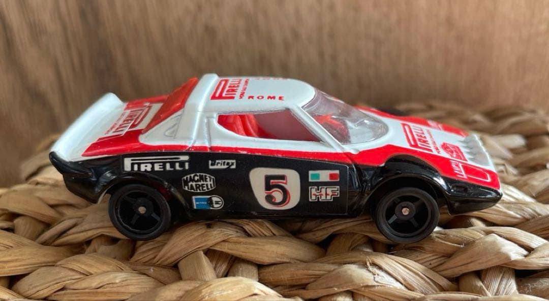 〈トミカ〉 F19 ランチア ストラトス ラリータイプ ホビーショウ(日本製)