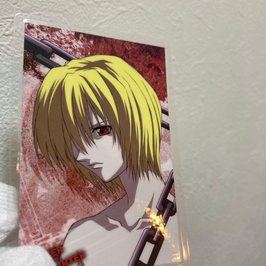 ハンターハンター クラピカ ラミネートカード No.34