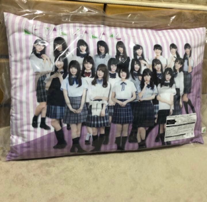 サイン入りBIGクッション「欅坂46くじ ワンモアチャンス賞キャンペーン