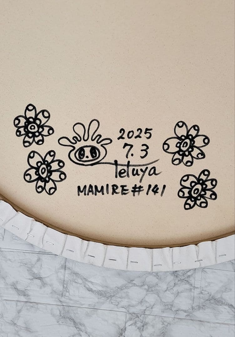 ☆鈴木哲也☆丸80 現代アート 原画 絵画 ポップアート ☆送料無料#141