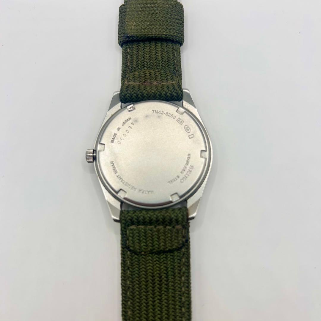 【ミリタリー】Seiko セイコー 腕時計 クォーツ 10気圧防水 日本製