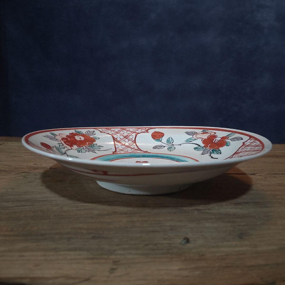 古伊万里、色絵、くらわんか、皿