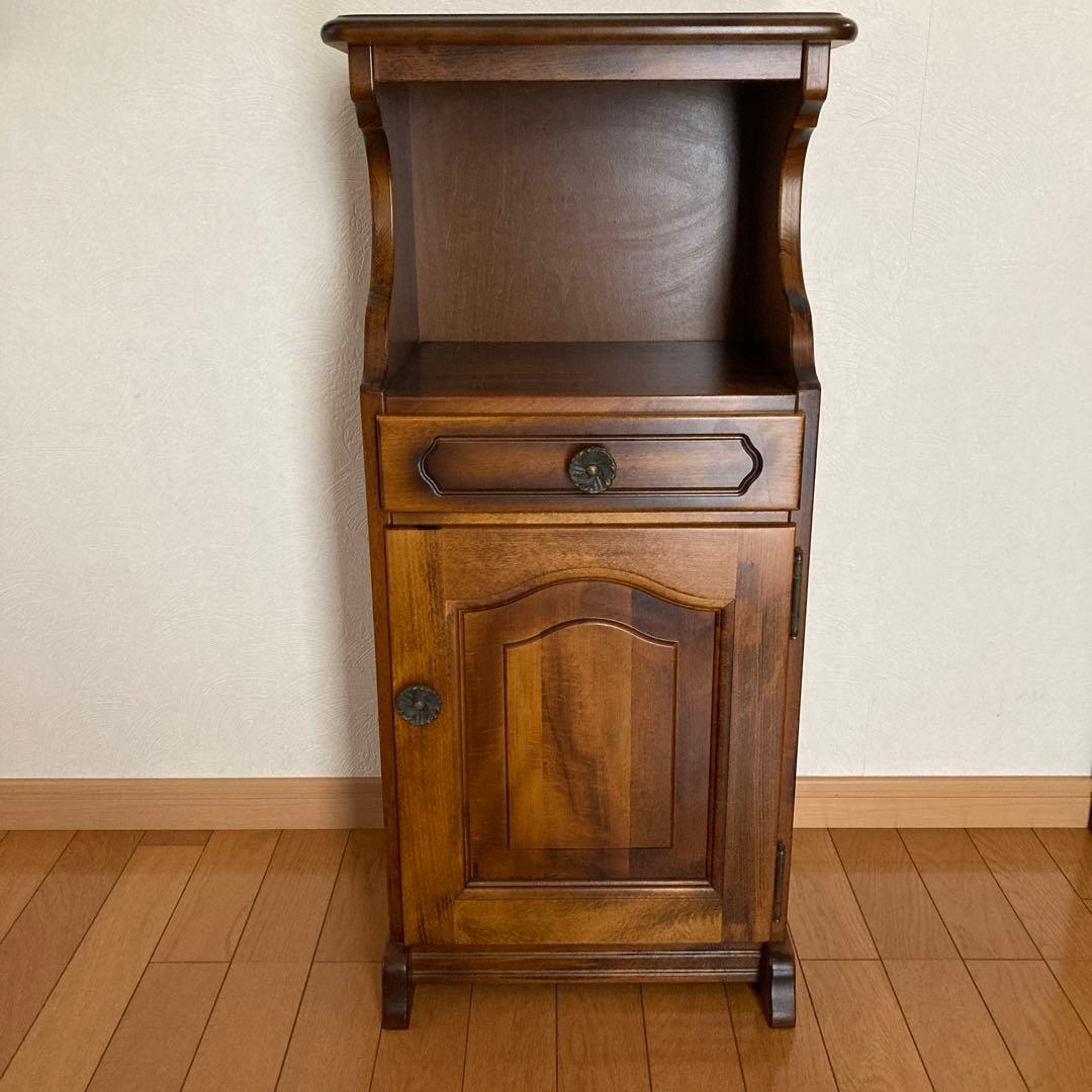 karimoku カリモク コロニアル 電話台 レトロ アンティーク