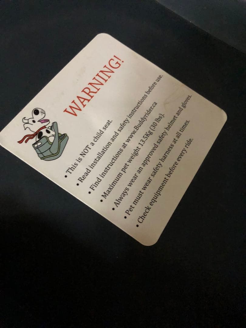バディライダー 取り付け部品欠品 buddy rider 美品