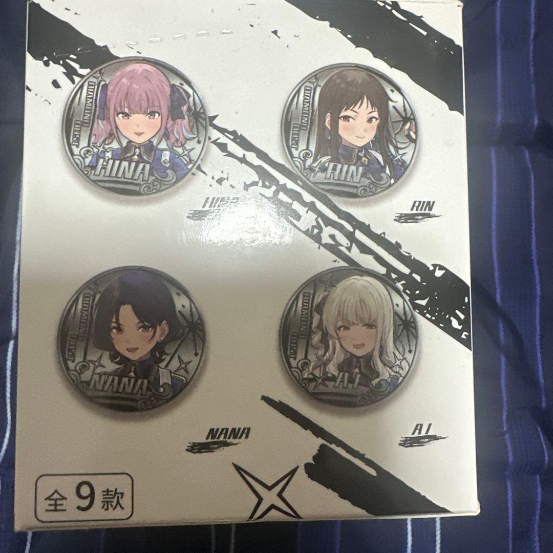 GIRLS BAND CRY 2周年LIVE 缶バッジ　前コンプリートセット