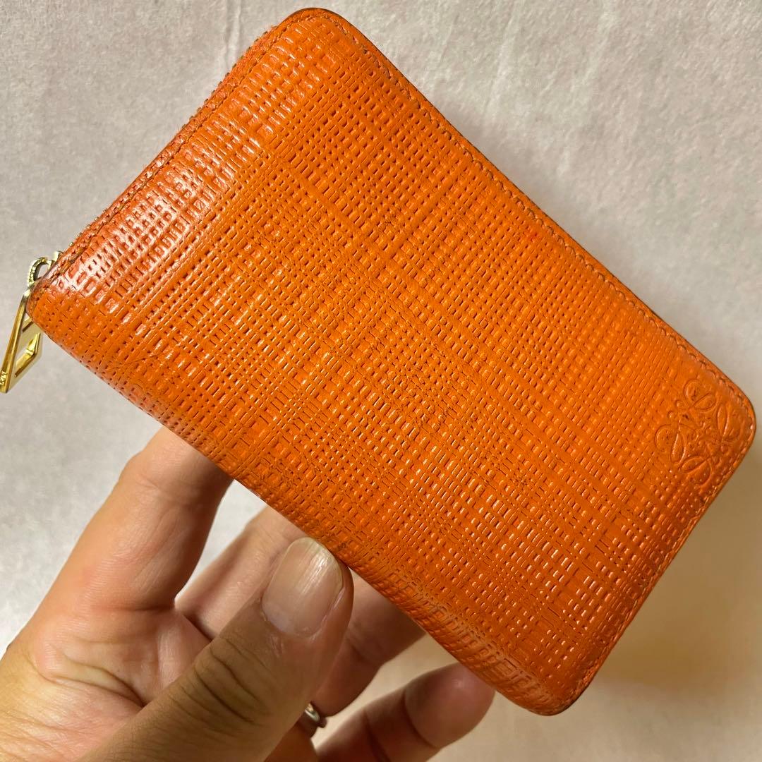 LOEWE アナグラム レザー ケース パース カードケース名刺入れ