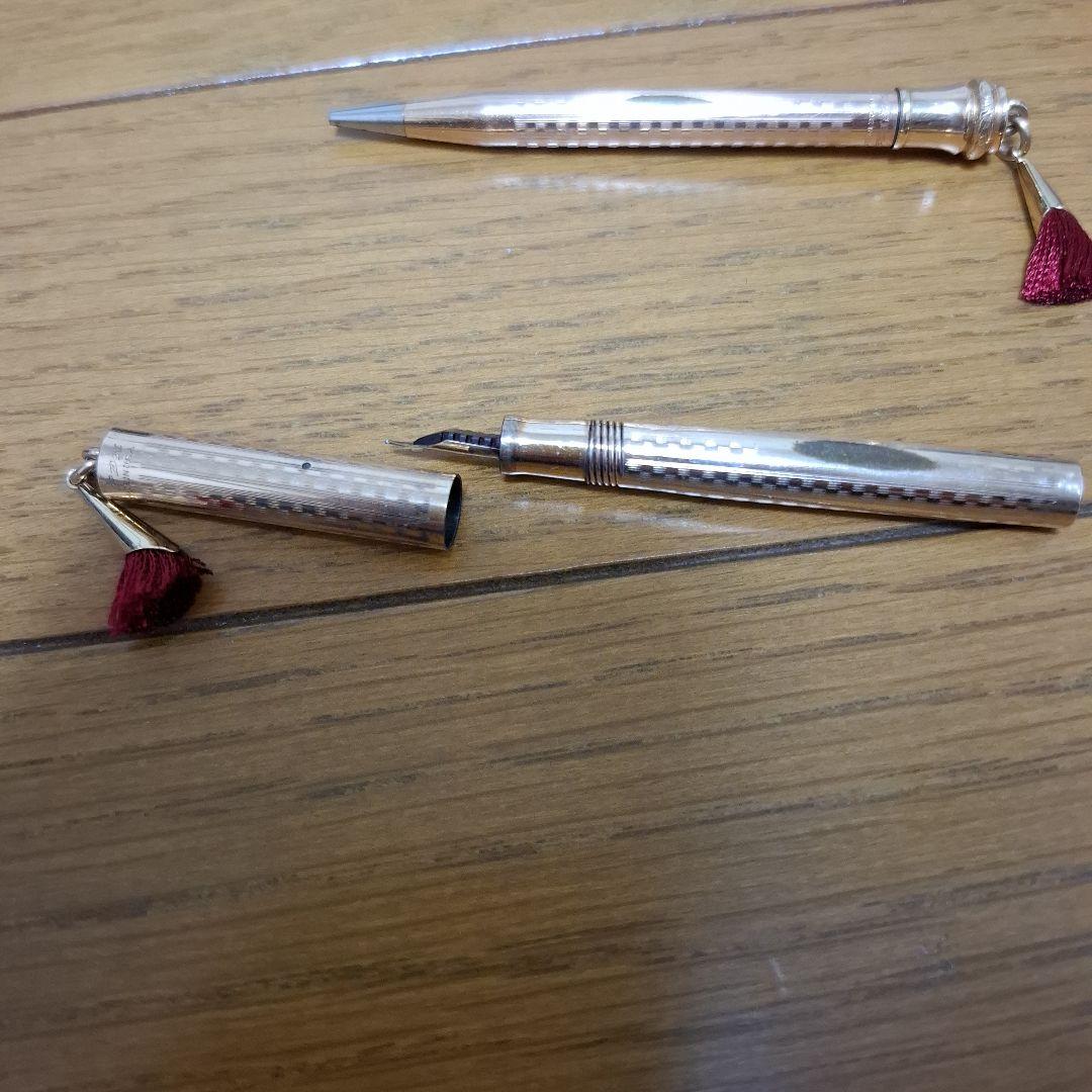 EVER SHARP エバーシャープ GOLD FILLED 万年筆 ケース付き - メルカリ