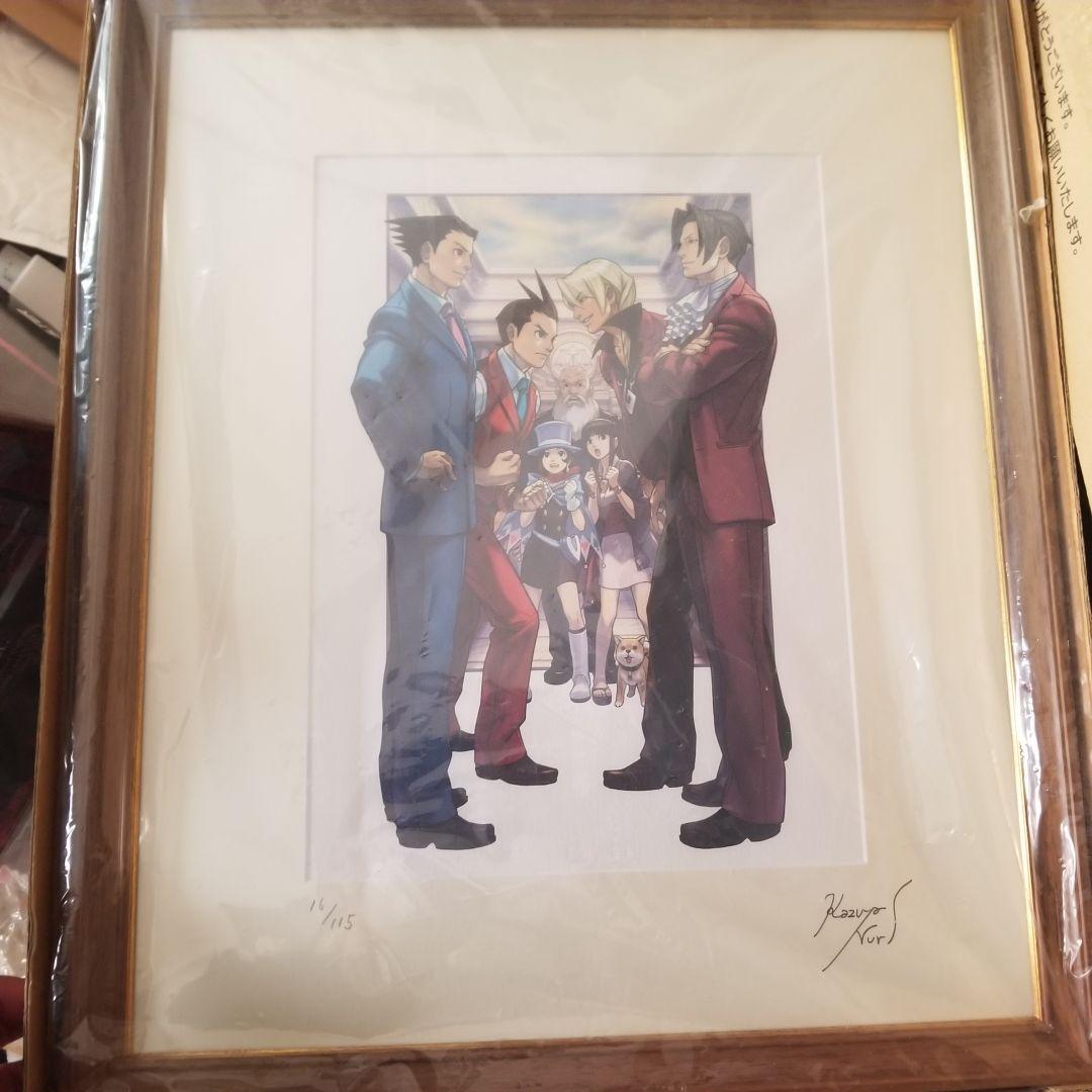 逆転裁判 特別法廷 2008 秋 額装グラフィックアート