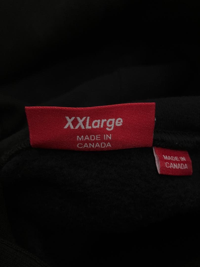 【美品！】supreme◆small box logo パーカー 黒 XXL