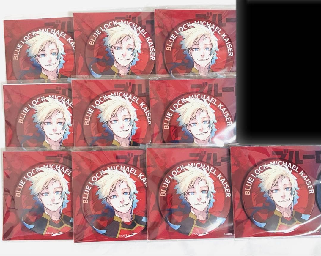 ブルーロック カイザー 伊勢丹 缶バッジ 10個セット 描き下ろし - メルカリ